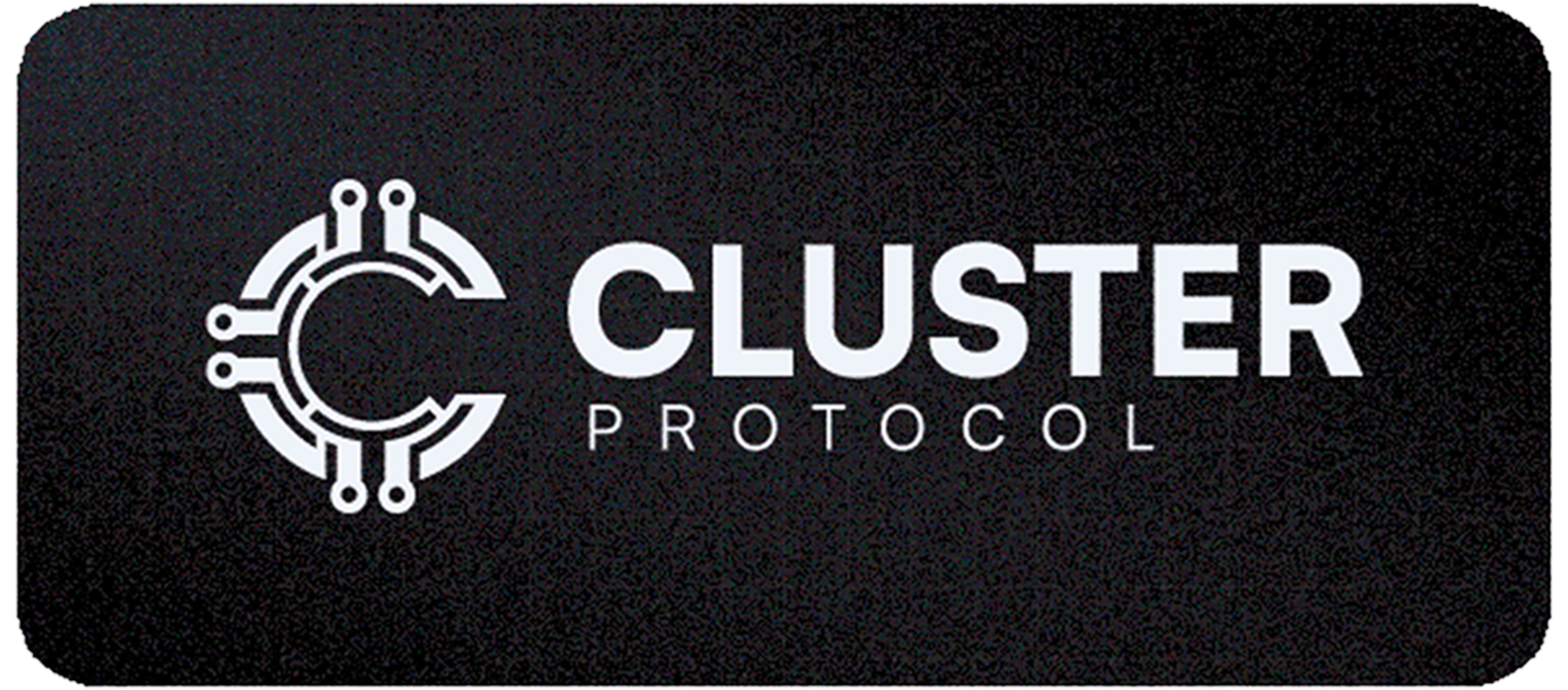 Cluster Protocol Black Horizontal Logo